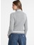 Yarım Balıkçı Yaka Standart Işlemeli Gri Kazak Kadın Guess Jeans Kadın Triko 4