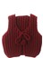 Selanik Model El Örgüsü Bebek Yeleği Bordo 1