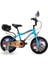 Bobo Çocuk Bisikleti 26 cm V Fren 16 Jant 1 Vites Açık Mavi Turuncu 3