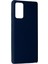 Samsung Galaxy Note 20 Kılıf Nano Içi Kadife Silikon - Lacivert (K95) 2