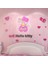 Hello Kitty Figürlü Büyük Boy Pleksi USB Kablolu Neon Işıklı Dekoratif Gece Lambası (40CM * 30 Cm) 2