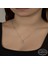 Ucarticaret Swarovski Crystal Taşlı Yıldız Gümüş Kadın Kolye 1