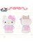 Hello Kitty Figürlü Masa Üstü Plastik Şık Tasarım Kalemlik AD42112 3