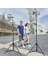 Bluetoot Kumandalı Tripod 2.1 mt 360 Döner Başlıklı Telefon Tutucu Ring Light Stüdyo Lamba Ayağı 3
