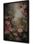 Romantik Gül Bahçesi Yağlı Boya Görünümlü Ahşap Dekoratif Tablo Dikdörtgen Tablo 5