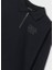Siyah Erkek Çocuk Yakalı Fermuarlı Sweatshirt 7408 3