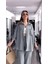 Yazlık Gri Alt Üst Keten Takım 6