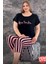 Lady Büyük Beden Kısa Kollu Kapri Pijama Takımı 2