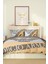 Nevresim Takımı Çift Kişilik Pamuklu Saten Kumaş 6 Parça 3D Dijital Baskı Duvet Cover Set Model No: 1
