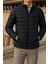 Erkek Kışlık Comfort Trend Günlük K.lacivert Şişme Mont 1