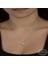 Ucarticaret Swarovski Crystal Taşlı Damla Gümüş Kadın Kolye 1
