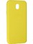 Samsung Galaxy J7 Pro / J730 Kılıf Nano Içi Kadife Silikon - Sarı (K95) 3