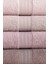Rainbow Havlu Seti Pamuklu 4 Adet (50X90 Cm) Pudra 2
