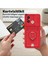 Xiaomi Redmi 12C Kılıf Zuma Kartvizitli Yüzüklü Silikon - Kırmızı (K95) 5