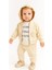 Kalp Nakışlı Hırkalı Kışlık Kız Bebek Eşofman Takım 3lü Set 1