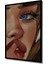 Mona Lisa Suluboya Görünümlü Ahşap Dekoratif Tablo Dikdörtgen Tablo 4