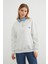 3 Iplik Kalp Nakışlı Polo Yaka Denim Detaylı Sweatshirt 1