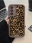 Samsung Galaxy S24 Fe Uyumlu – Leopar Desenli Şık ve Dayanıklı Silikon Kılıf 4