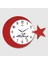 Ay Yildiz Duvar Saati 134-4 1