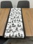 Toile De Jouy Paris Runner 40X110 cm | %100 Pamuk Dijital Baskılı Masa Örtüsü | Klasik Fransız Tarzı Masa Dekoru - ZT700 5