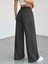 Kadın Baggy Fit 3 Iplik Beli Lastikli Geniş Paça Eşofman 4