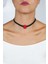 Kırmızı Kristal Taşlı Choker Kolye 3