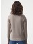 Bisiklet Yaka Normal Düz Gri Kazak Kadın M1MZ1030240010 4