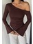 Bel Büzgülü Asimetrik Kesim Kadın Bluz P-00018456 3