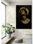 Kara Kalem Görünümlü Aziz Ahşap Dekoratif Tablo Dikdörtgen Tablo 1