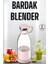 Bardak Blender Smoothie Meyve Sıkacağı Şarjlı Cam Taşınabilir 1