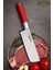 Red Craft Serisi Mutfak Bıçak Nakiri Şef Bıçağı Et Ekmek Sebze Salata Şef Bıçağı Hds-38 1
