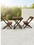 Ahşap Bistro Set 1