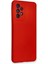 Samsung Galaxy A73 5g Kılıf Nano Içi Kadife Silikon - Kırmızı (K95) 2