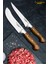 Hand Craft Mutfak Bıçak Seti Et Kemik Tavuk Yüzme Sıyırma Bıçağı 2 Li Set Hds-33 1