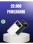 Akıllı LCD Ekranlı 20.000MAH Powerbank Pd + USB + Type-C 1