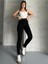 Kadın Siyah Dar Paça Jeans Kot Solmaz Skinny Jean Toparlayıcı Pantolon 7