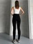 Kadın Siyah Dar Paça Jeans Kot Solmaz Skinny Jean Toparlayıcı Pantolon 8