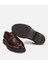 02AYH313910A480 ERKEK Deri Kahverengi Dikiş Detaylı Kalın Tabanlı Klasik Loafer 6