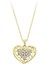 Kalp Figürlü Altın Kolye - 14K 2