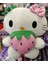 Hello Kitty Figür Peluş Oyuncak Orta Boy Açık Pembe 30CM 1