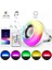 Bluetooth Hoparlör Akıllı Rgb LED Işık Renk Değiştirme Ses Bombası Ampül Görünümlü 2