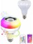 Bluetooth Hoparlör Akıllı Rgb LED Işık Renk Değiştirme Ses Bombası Ampül Görünümlü 3