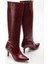 SYT-2025 Bordo Kırışık Rugan Günlük Kadın Çizme 5