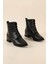 Siyah Kadın Bot & Bootie 01.111.01 1