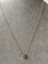 14 K Renginde Çift Sıra Taşlı Daire Şekilli Minimal Gold Kolye 5