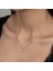 Ucarticaret Swarovski Taşlı Gümüş Damla Tektaş Bayan Kolye 1