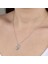 Ucarticaret Swarovski Taşlı Gümüş Kalp Bayan Kolye 1