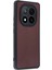 Xiaomi Redmi Note 14 Pro 5g Kılıf Aras Deri Kapak - Bordo (K95) 2
