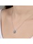 Ucarticaret Swarovski Taşlı Gümüş Papatya Bayan Kolye 1