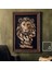 Morgue 3D Aslan Rölyef Tablo – Çerçeveli Polyester Duvar Dekoru, Lüks Aslan Figürlü Tablo Modeli 1